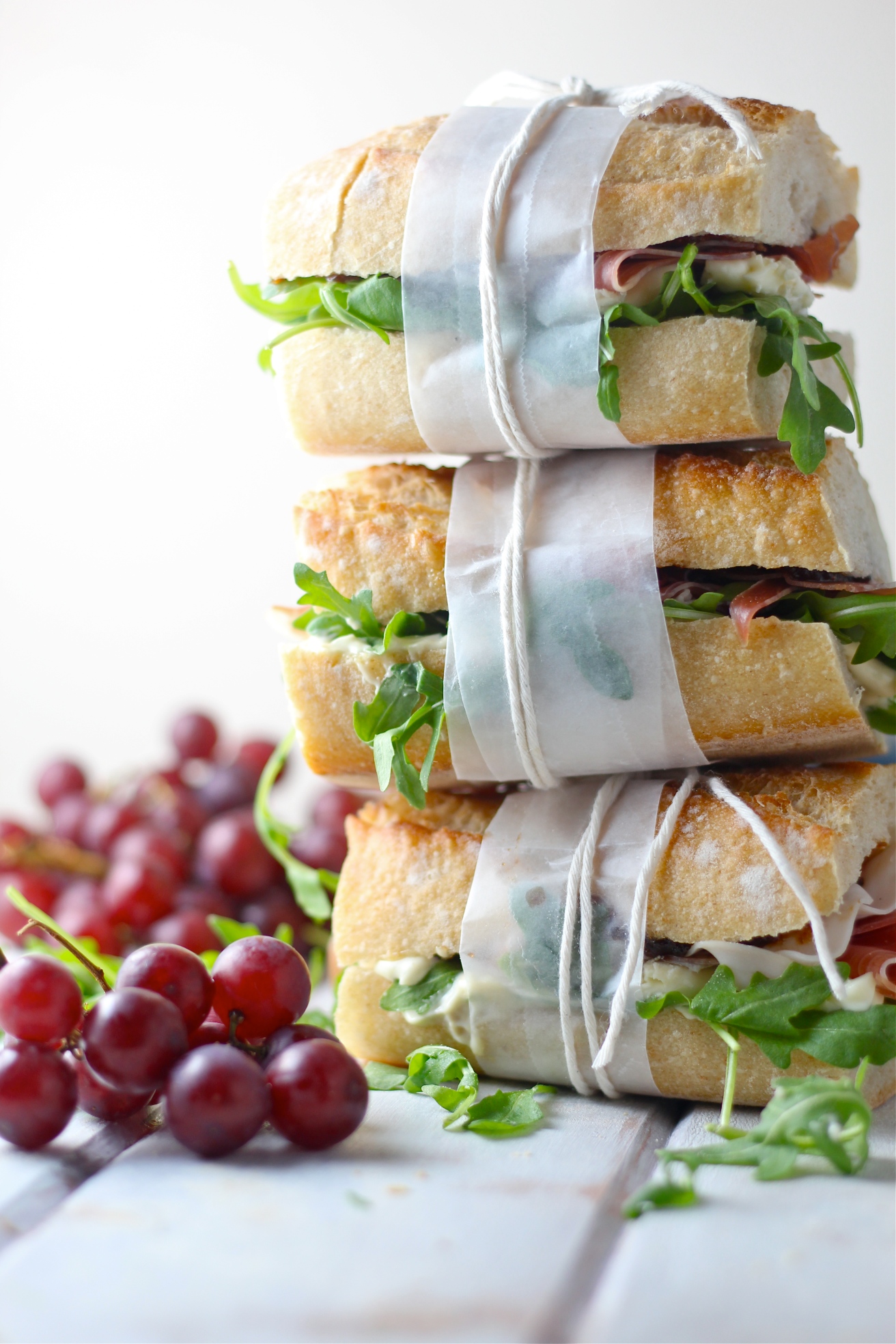 Prosciutto Picnic Sandwiches | The Millennial Cook